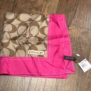 Coach scarf